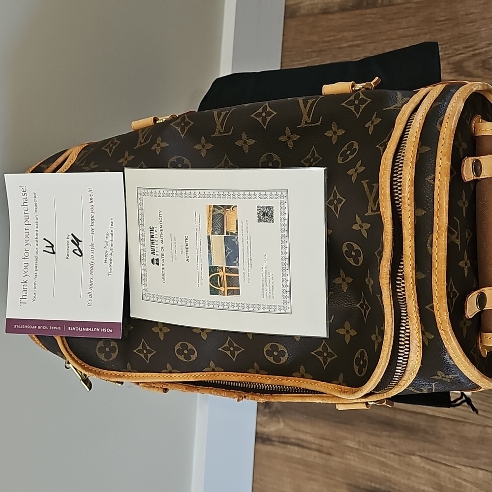 Louis Vuitton Brown Monogram Pet Carrier - Picture 16 of 16